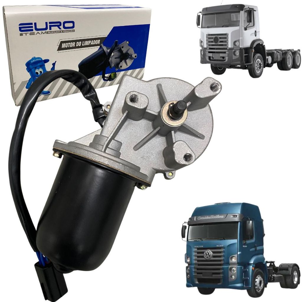 Motor Limpador Do Parabrisa Volkswagen Constellation Até 2013 24v 50w Original Euro em Oferta na Shopee