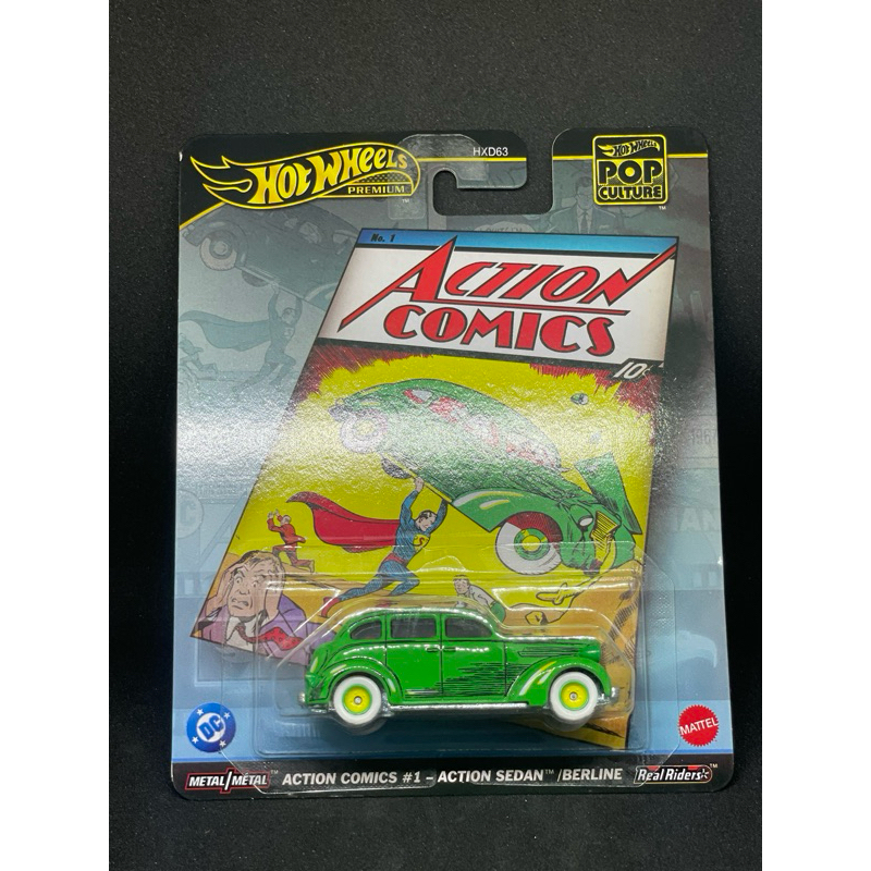 Hotwheels Pop Culture Berline Action Comics DC