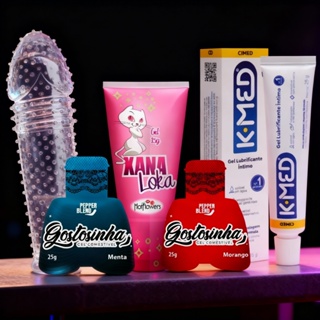 Kit 5 Casal Sex Shop Com Gel Plug Anal Lubrificante Capa Peniana em Oferta na Shopee