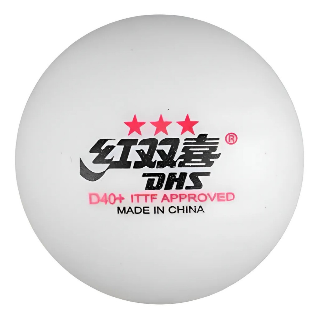 Kit 6un De Bola De Tênis De Mesa/ping Pong Dhs Aprovado Ittf