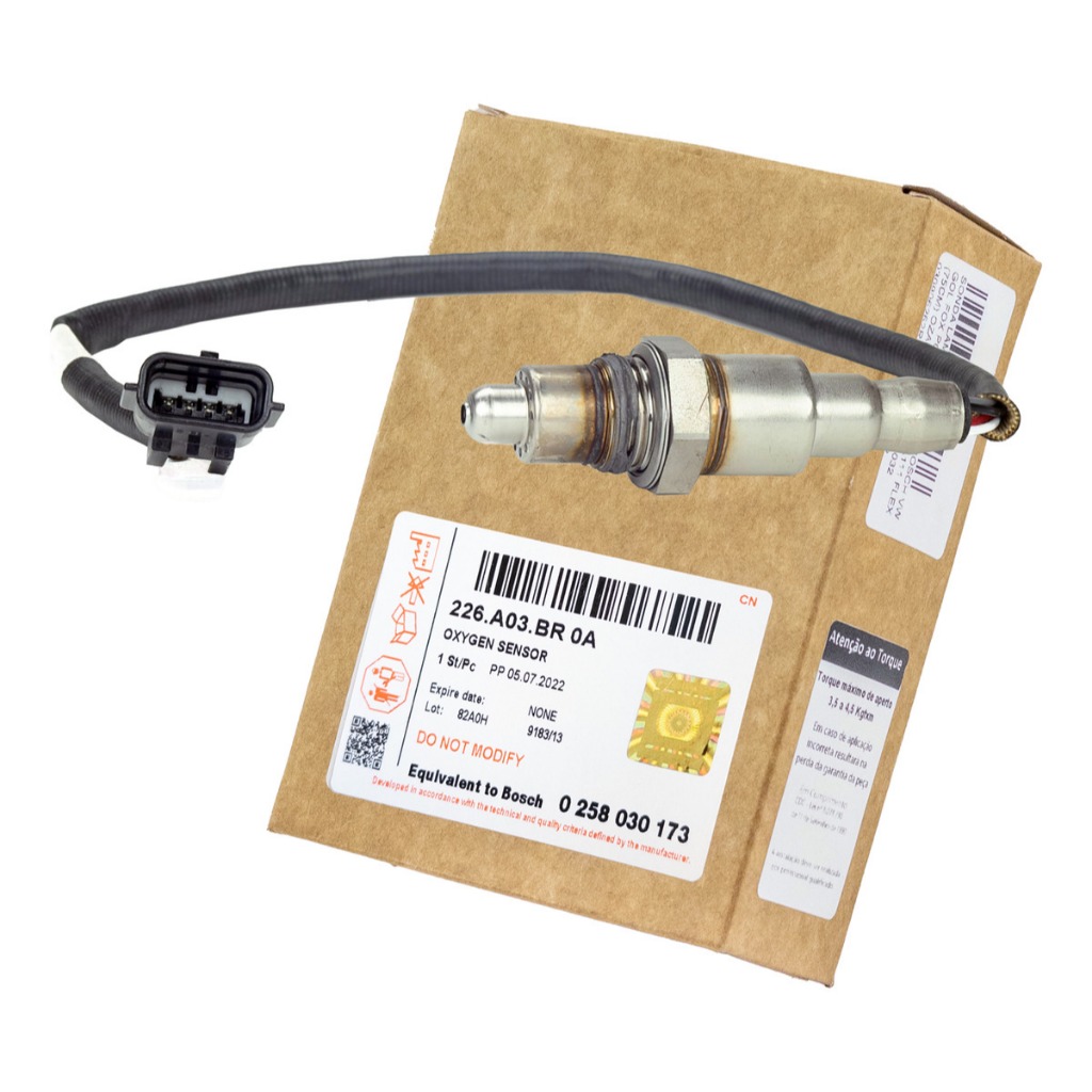 Sonda Lambda Nissan Versa March Kicks 1.0 1.6 12v 16v Flex / 0258030173  / H8201443067 / 0258030403 / 0258030172 /