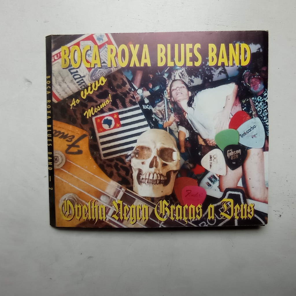 CD Boca Roxa Blues Band - Ovelha Negra Graças a Deus - 2000 - Original
