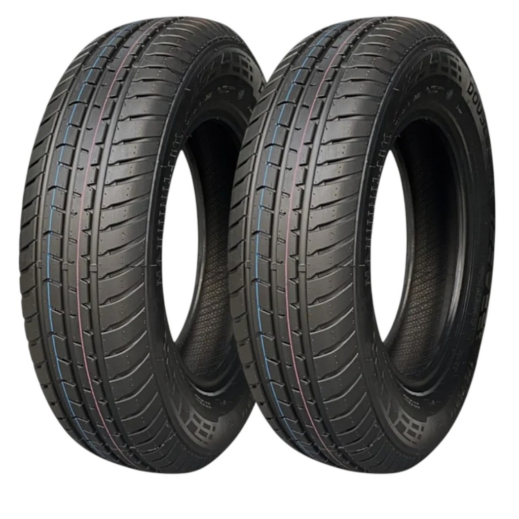Kit 2 Pneus 175/75R14 86T Maximum Dh03 Doublestar  Corsa Montana Doblo Clio Gol Voyage Saveiro G3/G4