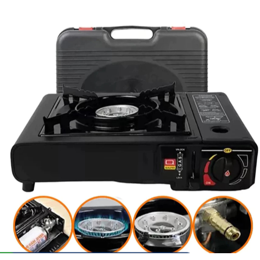 Fogareiro Fogão A Gás Portátil Multiuso Acampamento Pesca Não acompanha o refil