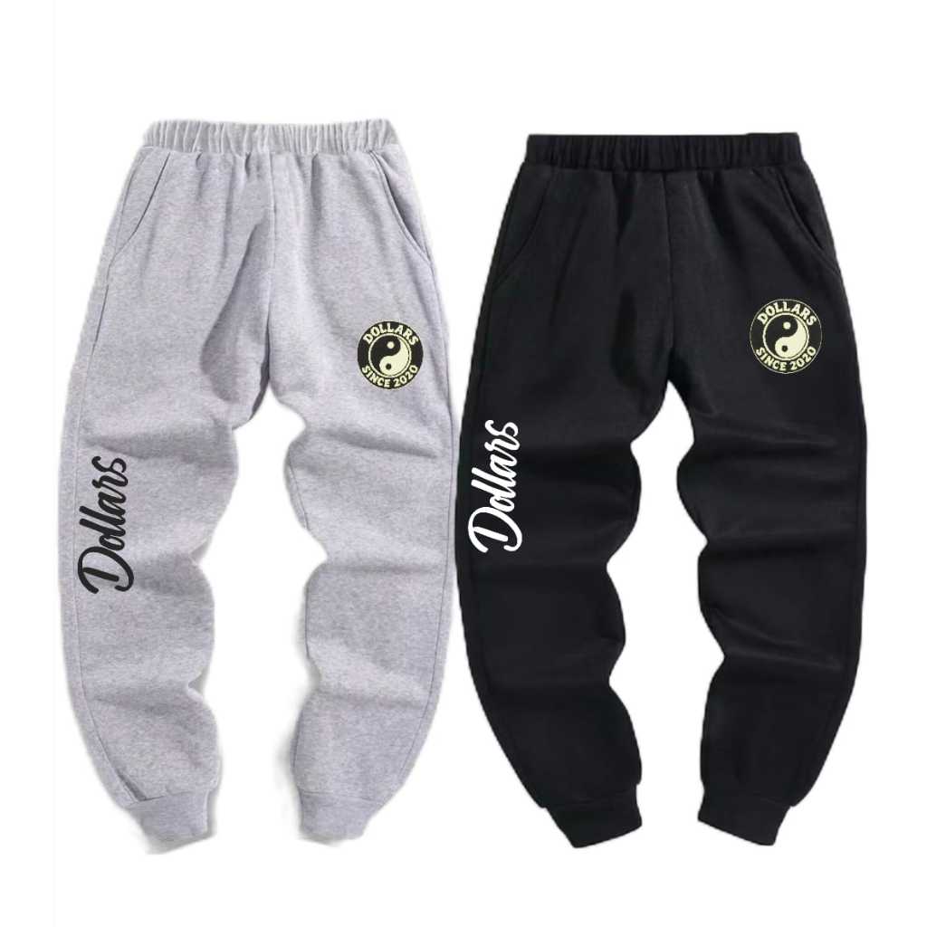 CALÇA MOLETOM ABRIGO DOLLARS YIN-YANG IVERNO PROMOÇÃO OFERTA em Oferta na Shopee