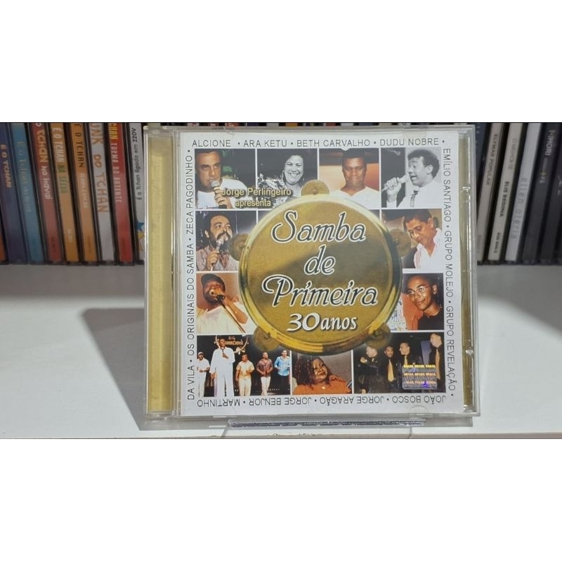 CD SAMBA DE PRIMEIRA 30 ANOS - ALCIONE - ARA KETU - BETH CARVALHO  - DUDU NOBRE - EMILIO SANTIAGO -  MOLEJO  - SAMBA