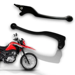Manete Freio + Manete Embreagem Honda Nxr160 Bros 2025 2026 Preto