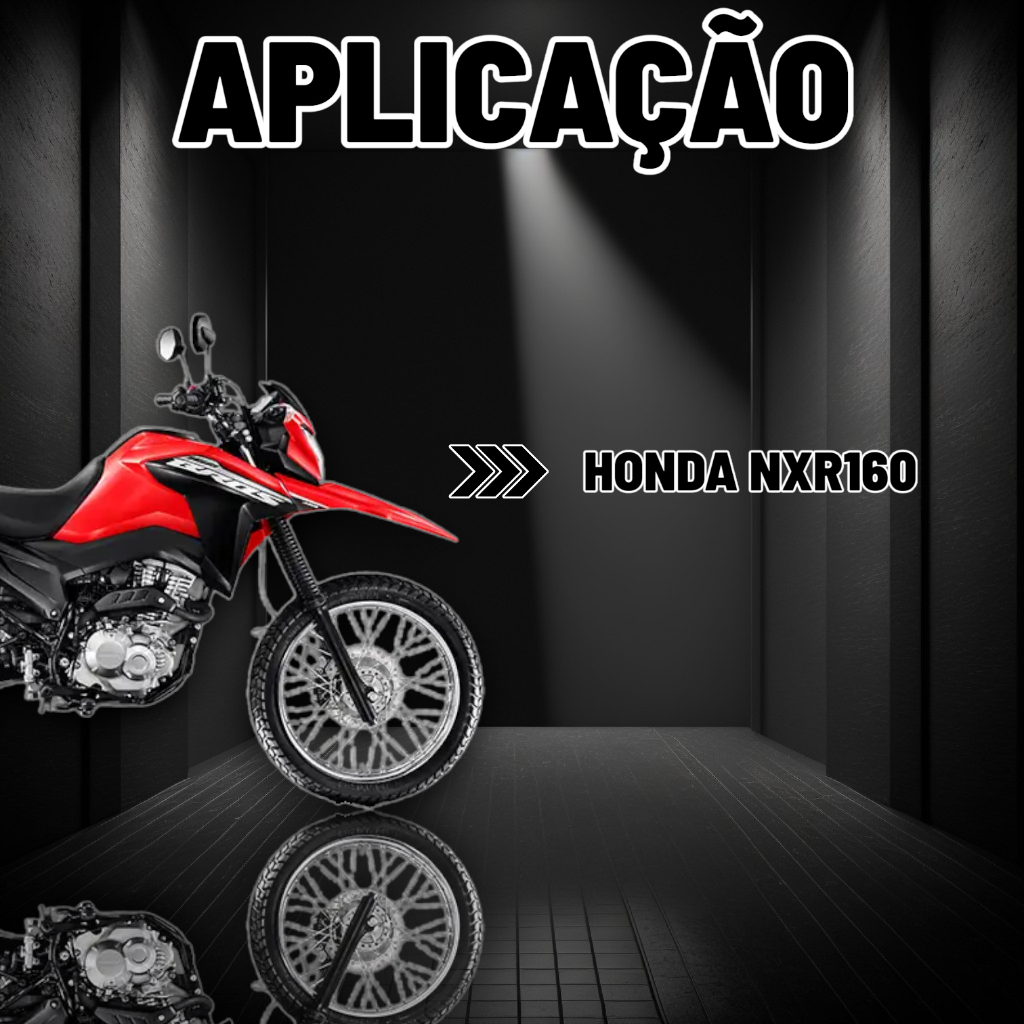 Manete Freio + Manete Embreagem Honda Nxr160 Bros 2025 2026 Preto — imagem 2 de 2
