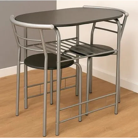 Jogo Mesa Oval com 2 Cadeiras Mozaic Casa Decor Sala, Cozinha Jardim Qualidade e Sofisticação Oferta em Oferta na Shopee