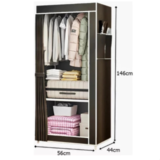 Armário Guarda Roupa Organizador Dobrável Desmontável em Oferta na Shopee