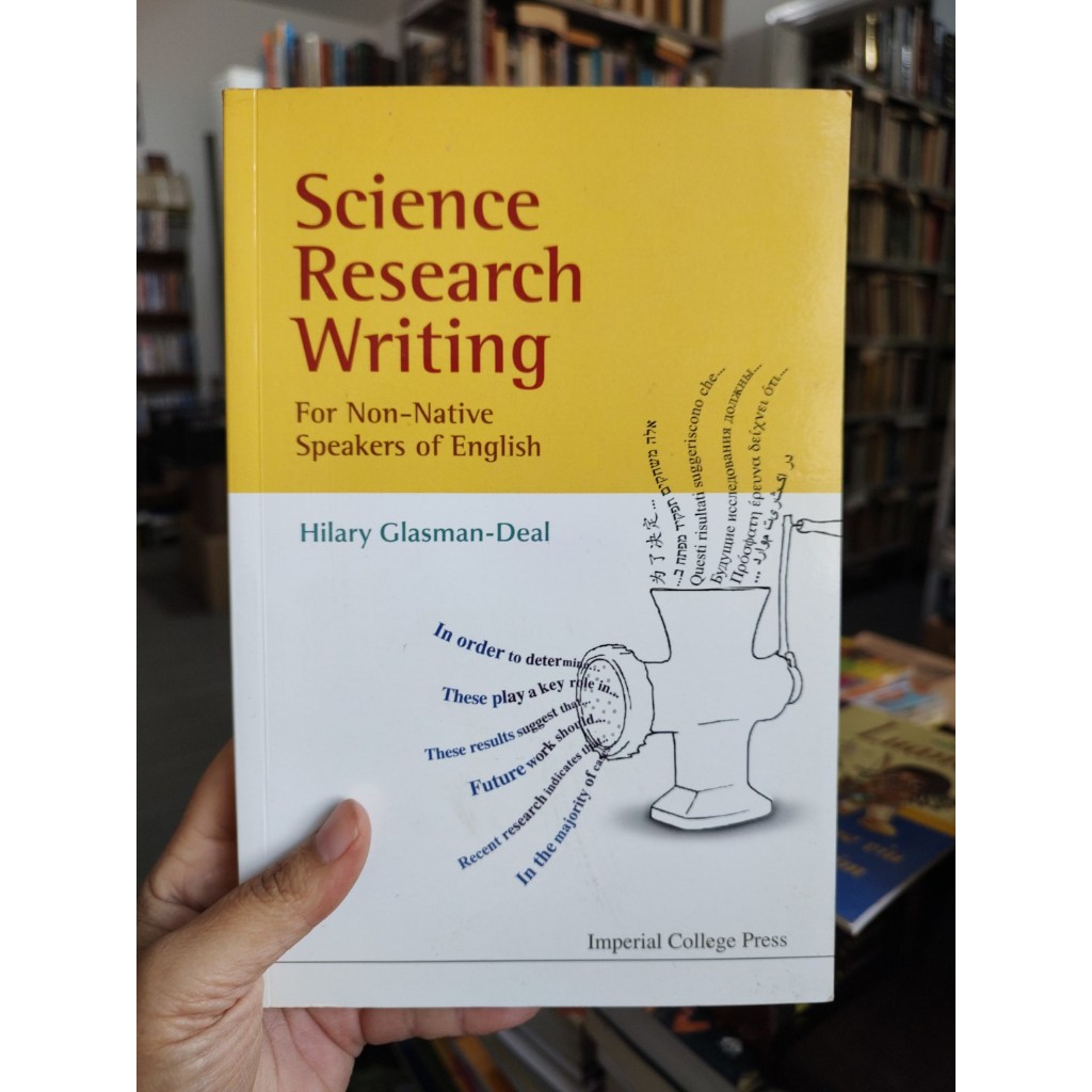 Science research writing for non-native speakers of english - Hilary Glasman-Deal