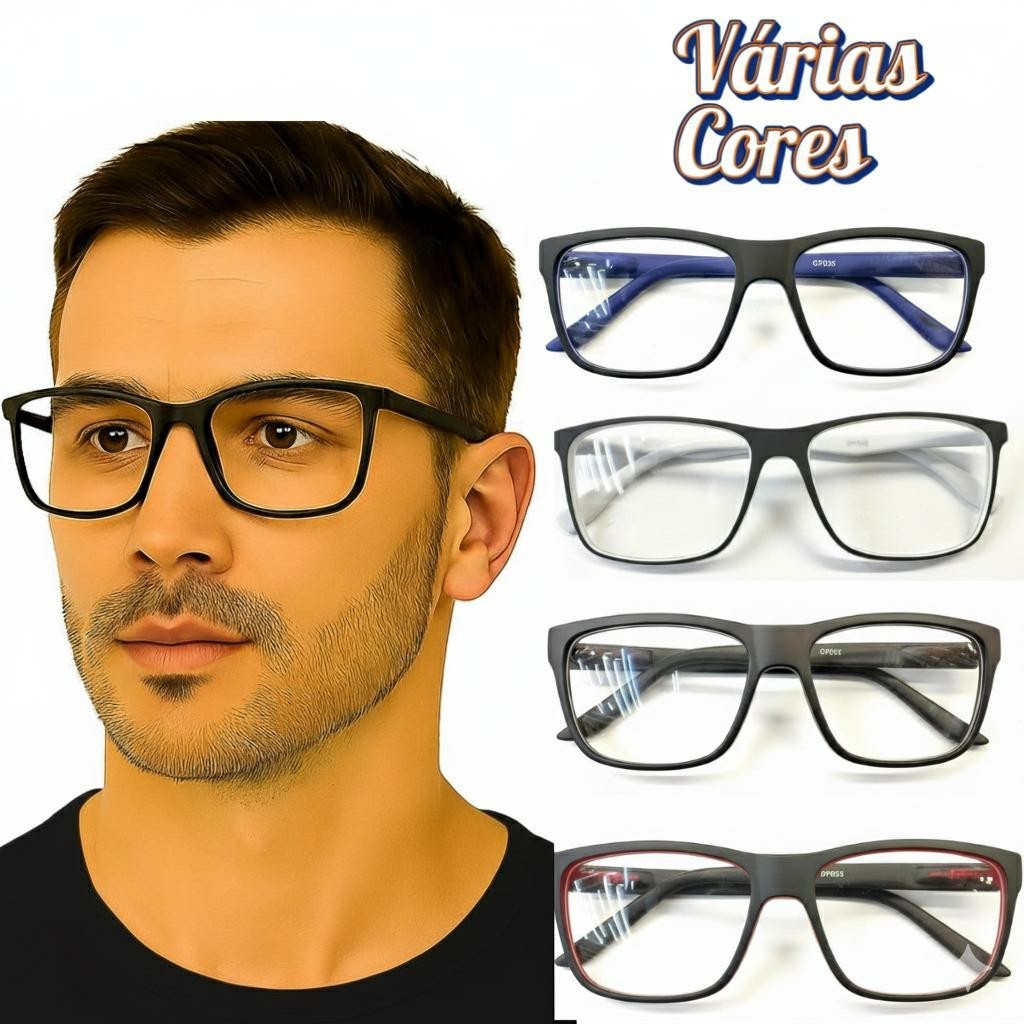 Óculos Com Grau Perto Para Leitura Emborrachado Com Lentes Prontas Para Uso  Descanso Unissex Masculino e Feminino em Oferta na Shopee