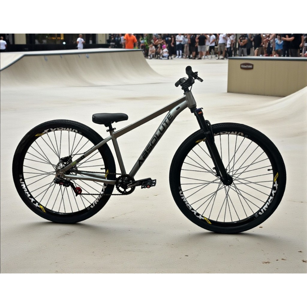 Bicicleta Aro 29 Absolute Nero 5 Freeride Single Freio a Disco Hidraulico Shimano Garfo com Trava Rodas Vmaxx — imagem 2 de 2