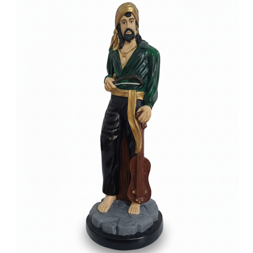 Imagem Cigano Pablo 45cm Em gesso Umbanda