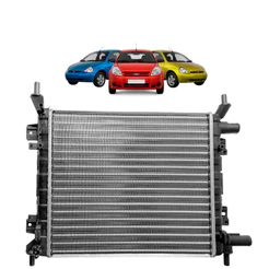 Radiador Ford Ka 2000 2001 2002 200 Até 2008 1.0 1.6 Com Ar