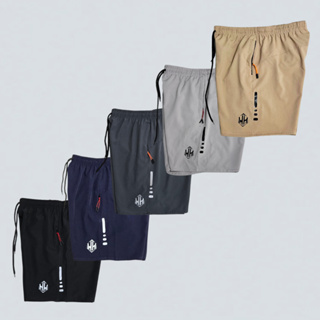 Kit 5 Bermuda Short Masculino Tactel Elastano Academia Treino Praia  WOLVES HILL Premium em Oferta na Shopee