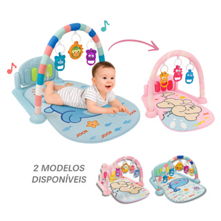 Tapete de atividades bebê inafntil teclado musical enfeites conforto em Oferta na Shopee