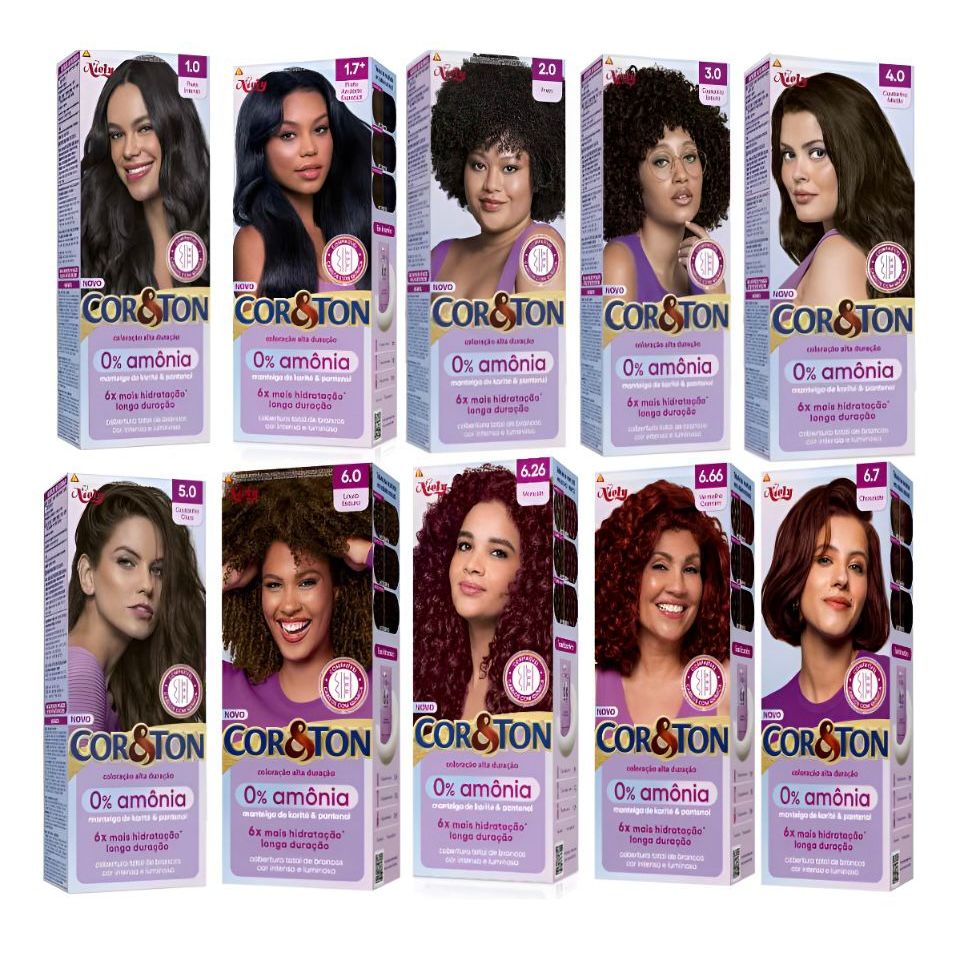 Coloração Cor&Ton 0% Amonia
