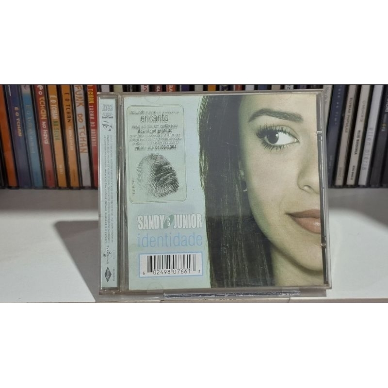 CD SANDY E JÚNIOR  - IDENTIDADE - DA ÉPOCA