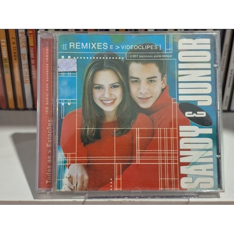 cd Sandy e Júnior Todas As Estações Remixes E Videoclipes Raro