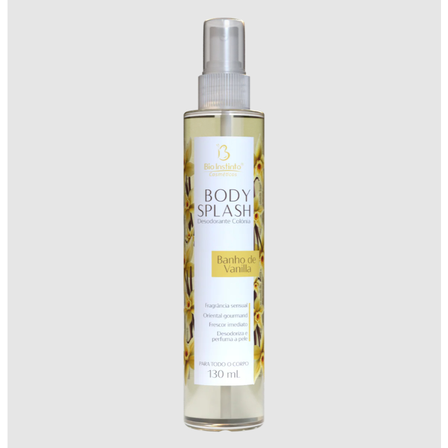 Desodorante Body Splash Banho de Vanilla 130ml - Bio Instinto