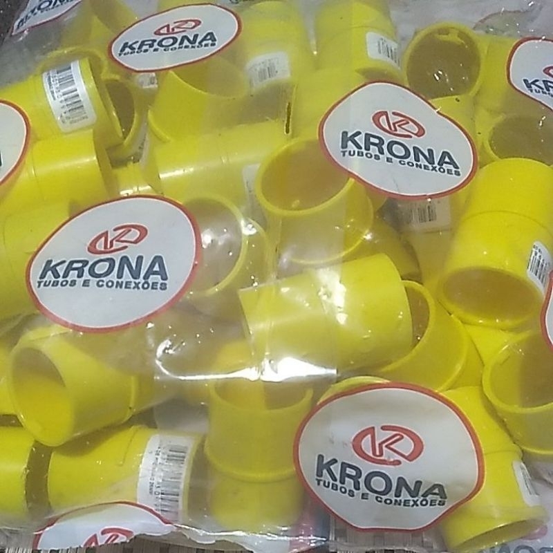 Luva de pressão Dn 25 3/4 Amarela Krona original unidade