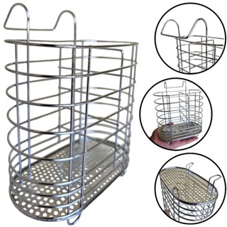 Suporte Porta Talher Escorredor Cozinha Cromado Com Alça Encaixável Resistente em Oferta na Shopee