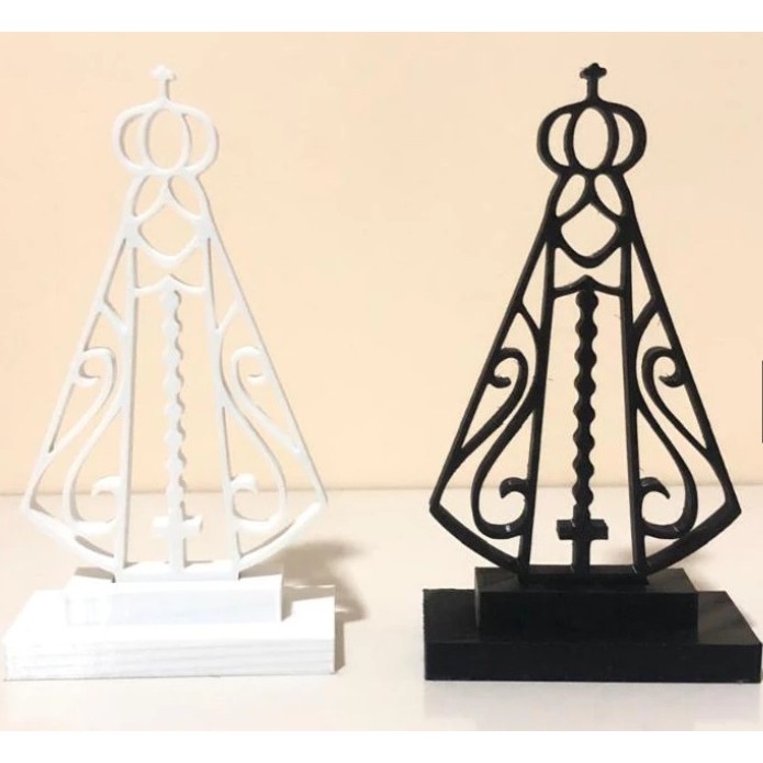 Imagem Nossa Senhora Aparecida Impressão 3D