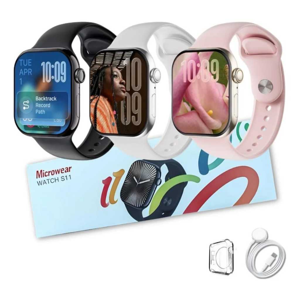 Smartwatch S11 PRO Serie 11 47mm Amoled 2GB  Responde Whatsapp Lançamento 2026
