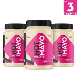 Kit Maionese Vegetal NotCo NotMayo Pote 450g