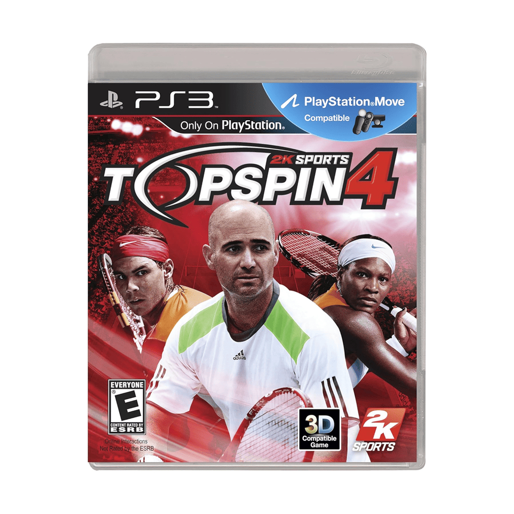 2K Sports Topspin 4 (Mídia Física) - para PS3 (Seminovo)