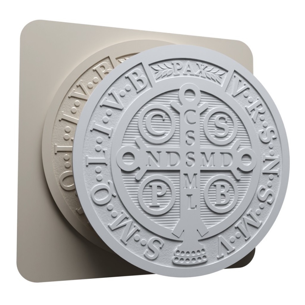 Forma gesso 3d molde gesso 33x33cm - N24 em Oferta na Shopee