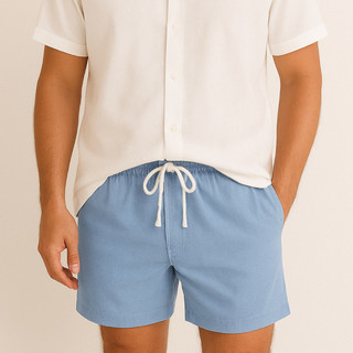Short Linho Bermuda Masculina Short Mauricinho