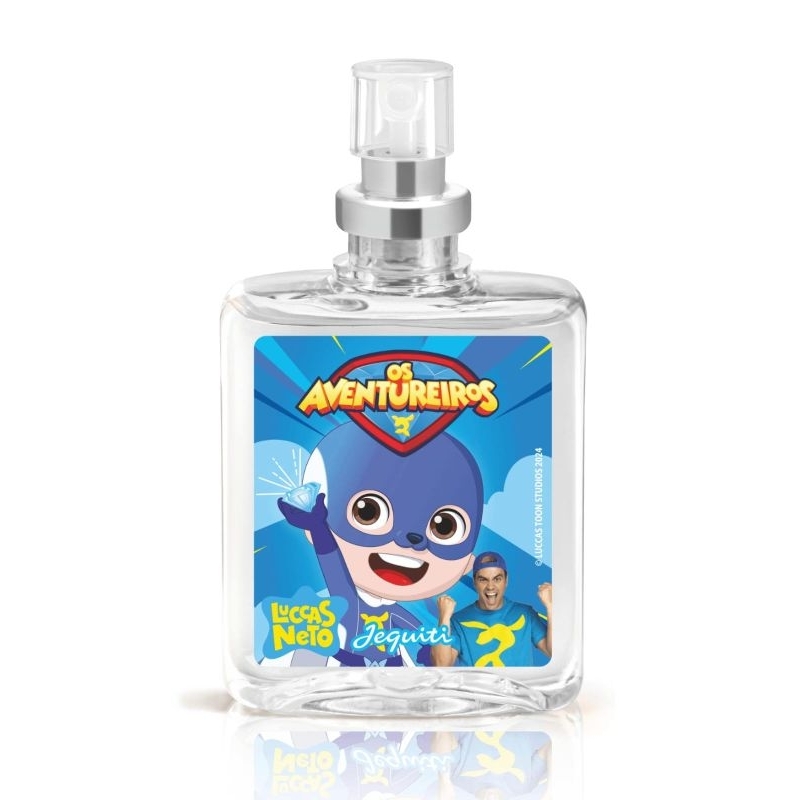 Desodorante Colônia Masculina Infantil Jequiti Luccas Neto 25ml Alta Fixação