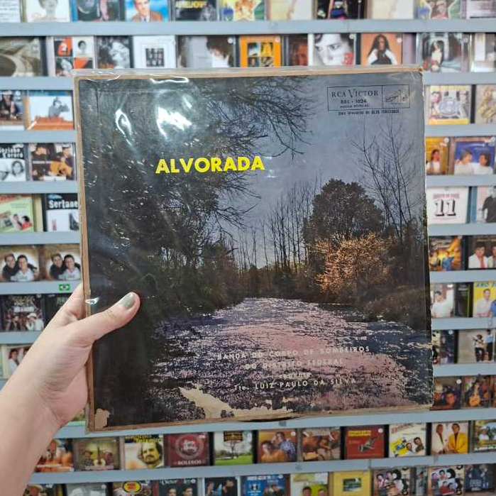 LP VINIL ALVORADA - BANDA DO CORPO DE BOMBEIROS DO DISTRITO FEDERAL