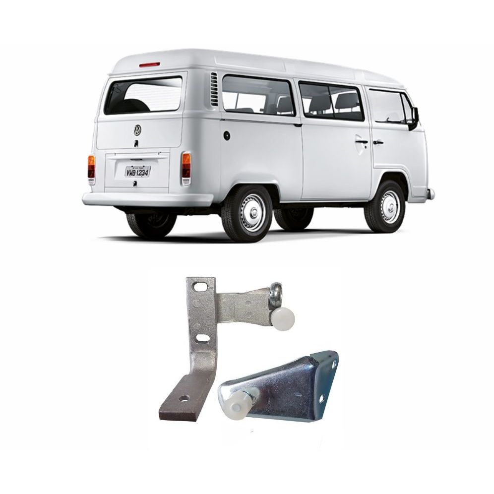 Kit Guia Inferior e Superior Porta Lateral de Correr da Kombi Carat