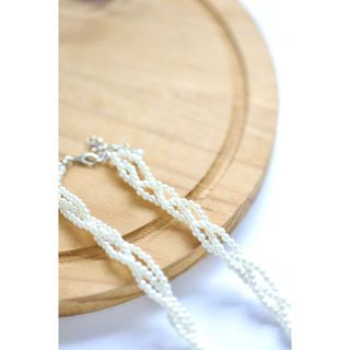 Colar De Pérolas / Colar Feminino de Pérola Trançada / Colar Chocker Pérolas
