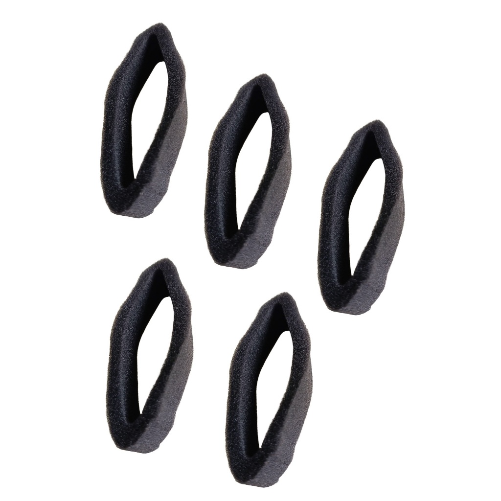 KIT C/ 05 UND - Espuma Filtro De Ar Roçadeira 2 Tempos 26cc 33cc 43cc 52cc
