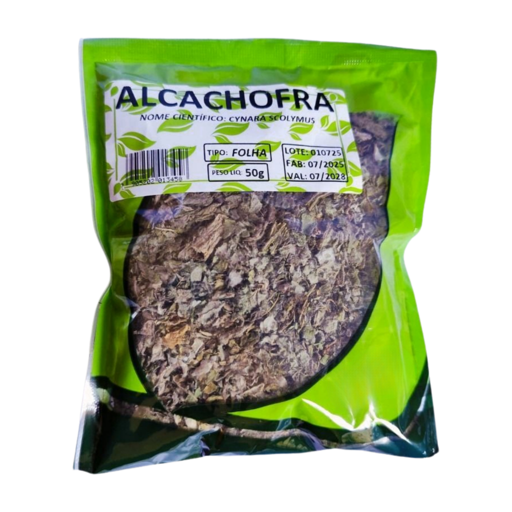 Alcachofra Folha 50g – Erva Natural para Chás e Preparos Artesanais