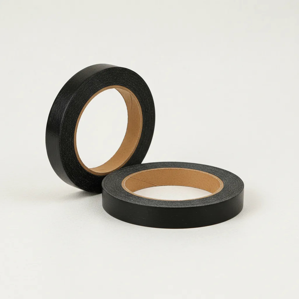 Fita de Borda Preto TX 22 35 64 mm ( 20M )  para MDF Acabamento Móveis Planejado Cozinha PVC