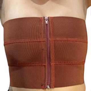 Binder Triplo Faixa MARROM em Oferta na Shopee