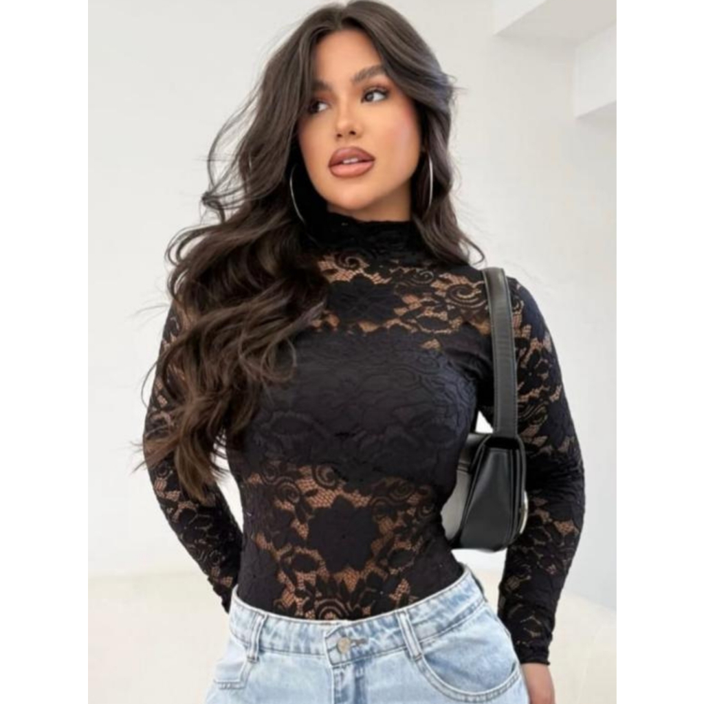 Body Renda Preto: Onde Comprar | BuscaProdutos