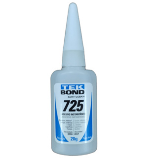 Cola TekBond 725 20g – Adesivo Instantâneo para Couro, Metais, Plástico, Borracha e MDF em Oferta na Shopee