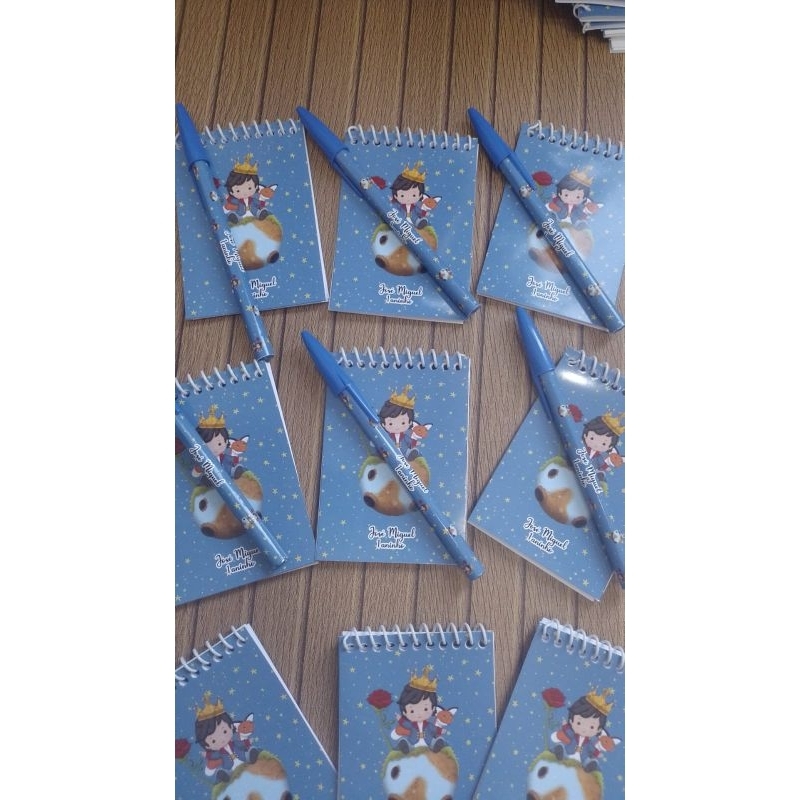 kit bloquinhos+canetas personalizados em Oferta na Shopee