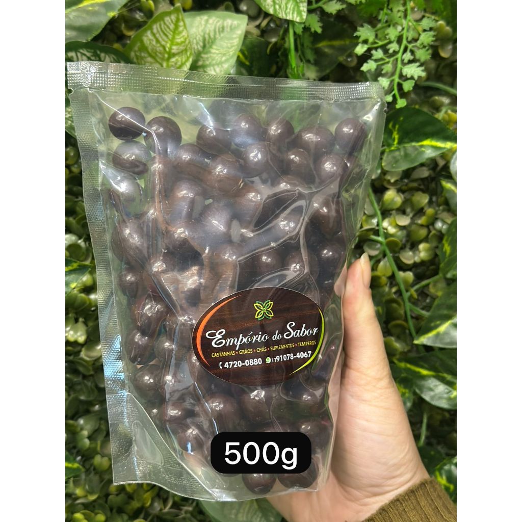 Drágea de Banana Meio Amargo