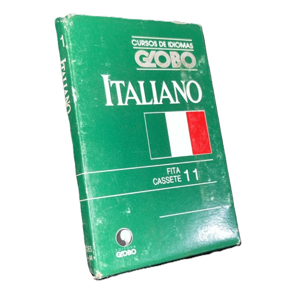 Fita K7 Curso De Idiomas Globo Italiano Volume 11