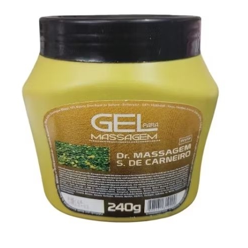 Gel para Massagem Dr. Massagem S. de Carneiro – 240g