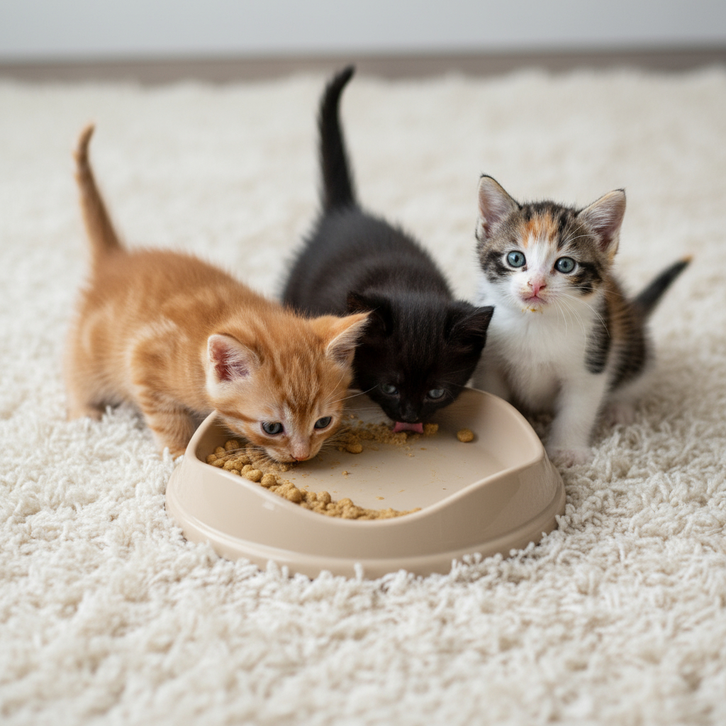 Comedouro raso para Gato Ou Cachorro 300ml Stark Pet Antiderrapante Cat Cores Design Pet em Oferta na Shopee