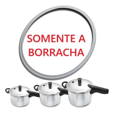 Borracha Panela Pressão Anel de Vedação em Silicone Nigro Press 3 - 4,5 - 6 Lts