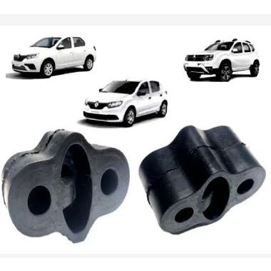 Coxim do Escapamento Renault Duster Logan Master  ( Par )